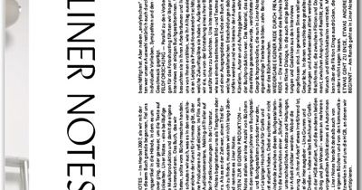 Liner Notes • Salon für Kunstbuch